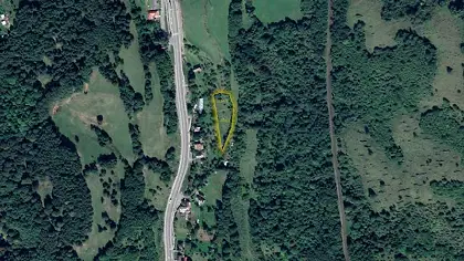 Rekreačný pozemok o výmere 3398 m² v Kremnici