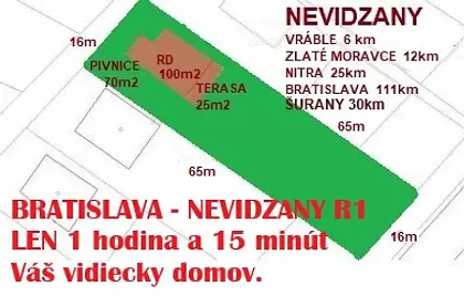 3-izbový rd: Vidiecky pokoj s rýchlym napojením na r1